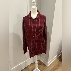 Anthropologie by Paper Label Easton Lounge Shirt! NWT! Sz M